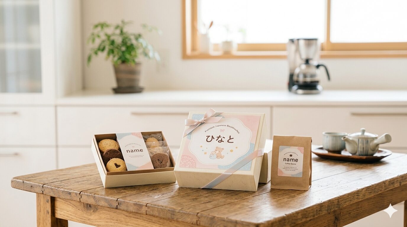 名入れギフトのお菓子